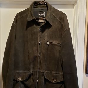 Vintage Versace Suede Men's Jacket